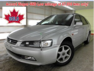 1997 Honda Accord Wagon 4WD 67km