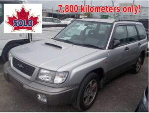 97 Subaru Forester 5Spd Turbo AWD 7.8km