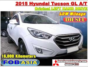 2015 Hyundai Tucson GL Diesel A/T LHD 16,000 km