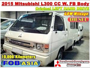 2015 Mitsubishi L300 CC W. FB BODY OPT LHD 10,000 km