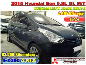 2015 Hyundai Eon 0.8L GL M/T LHD 23,000 km