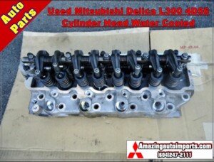 Used Mitsubishi Delica L300 4D56 Cylinder Head Water Cooled