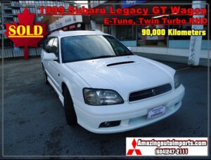 1999 Subaru Legacy GT Wagon E-Tune Twin Turbo RHD 90,000 km