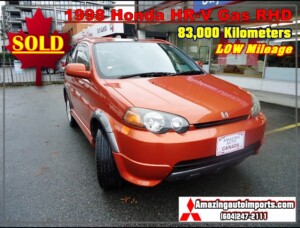 1998 Honda HR-V Gas Engine RHD 83,000 km