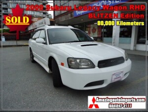 2000 Subaru Legacy Wagon BLITZEN Edition Twin Turbo RHD 80,000 km