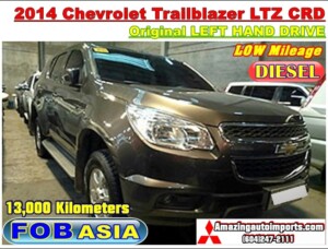 2014 Chevrolet Trailblazer Duramax LTZ CRD LHD 13,000 km