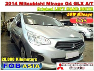 2014 Mitsubishi Mirage G4 GLX A/T LHD 28,000 km