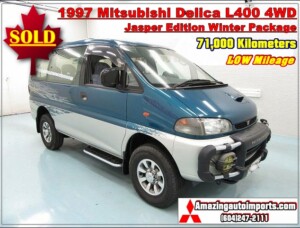 1997 Mitsubishi Delica L400 Jasper Turbo Diesel 4WD RHD  71,000 km