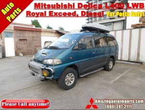 Mitsubishi Delica L400 Royal Exceed LWB Diesel; For Parts Only!