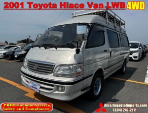 2001 Toyota Hiace Diesel Van  LWB 4WD