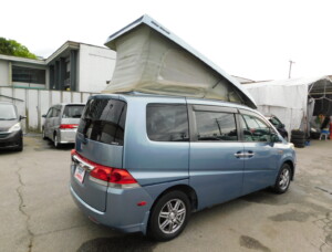 2006 Honda Stepwagon Campervan 4WD Pop Top Van 83,000 km