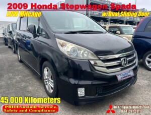 2009 Honda Stepwagon Spada w/ Dual Sliding Door 45,000 km