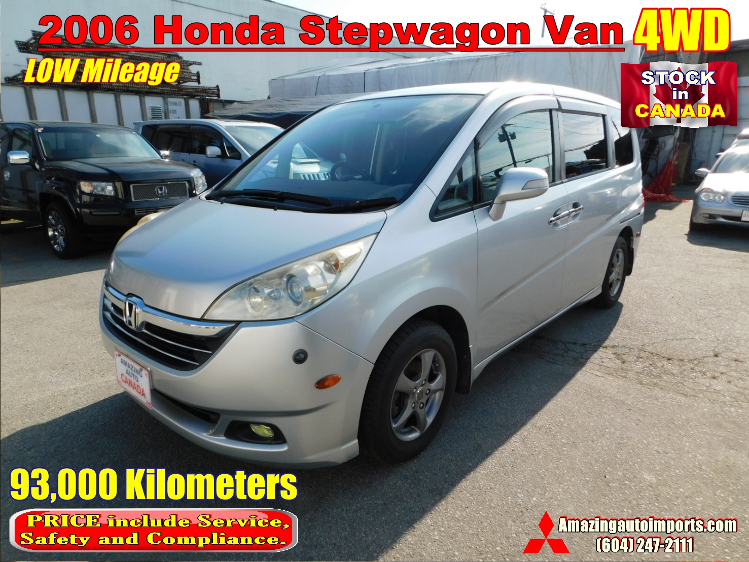 2006 Honda Stepwagon JDM car for sale